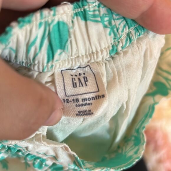 Gap floral print elastic skirt 12-18M - Picture 3 of 4